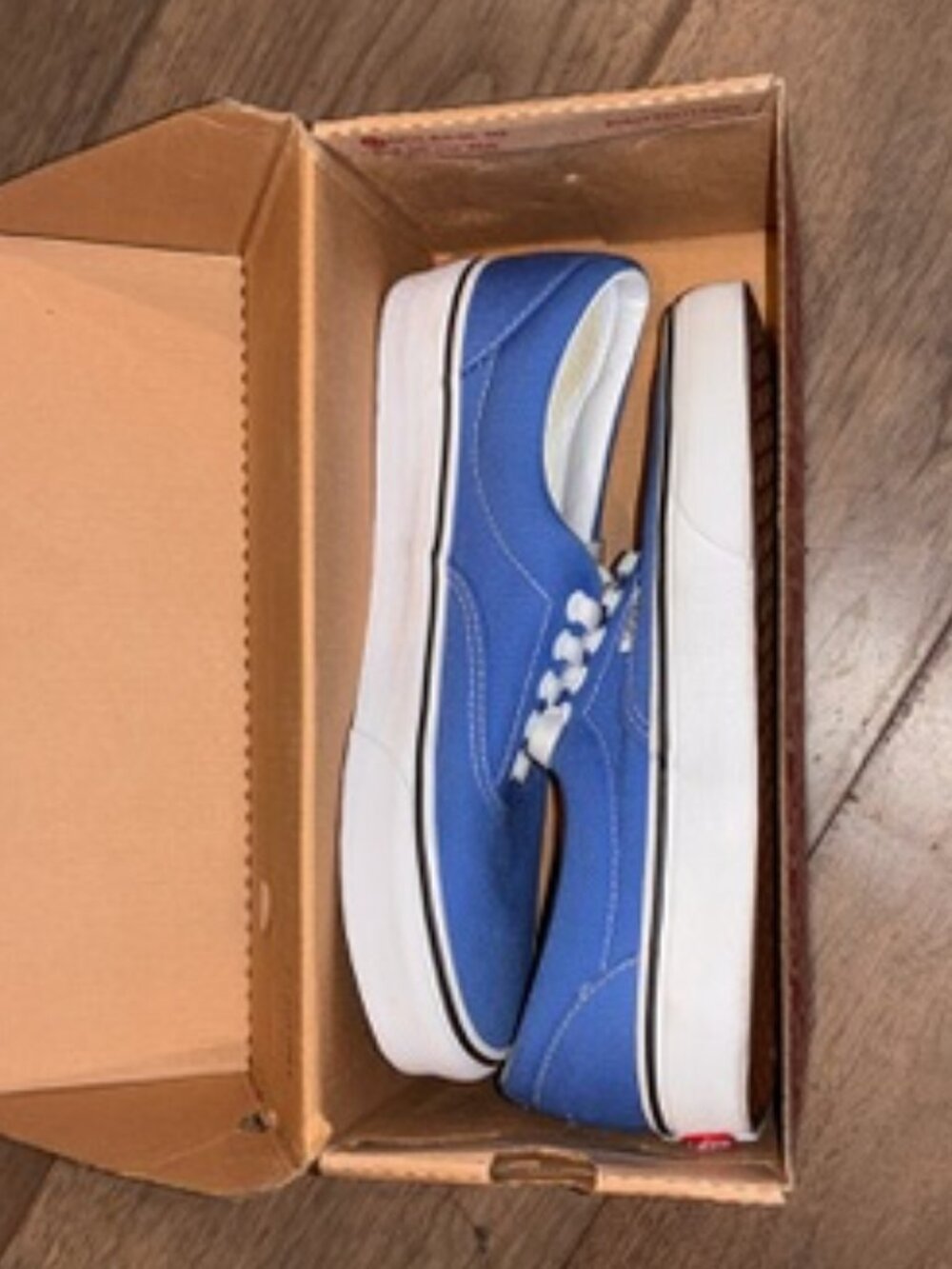 Vans Era True Blue Canvas Sneakers Men's 7.5 / Women's 9 NWT Classic Skate Shoes - Picture 7 of 8